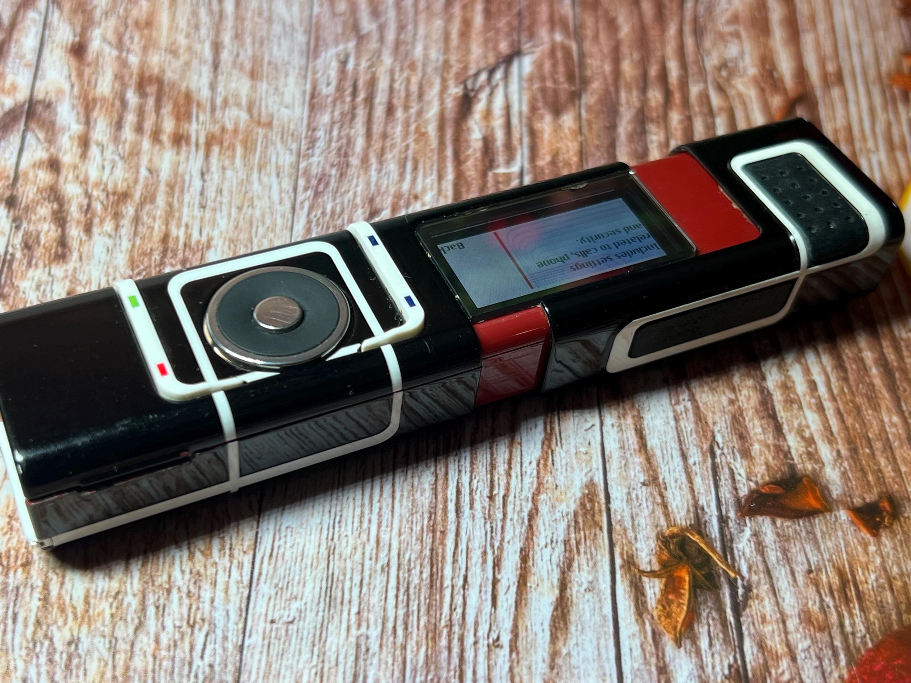 Nokia 7280 Sbloccato – Telefono Rossetto Con Fotocamera E Bluetooth, Ricondizionato