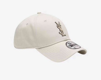 Cappello Yves Saint color crema/berretto da baseball unisex