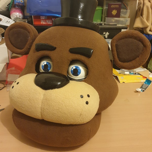 Freddy Fazbear Cosplay Head