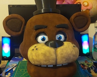 Freddy Fazbear Cosplay Hoofd