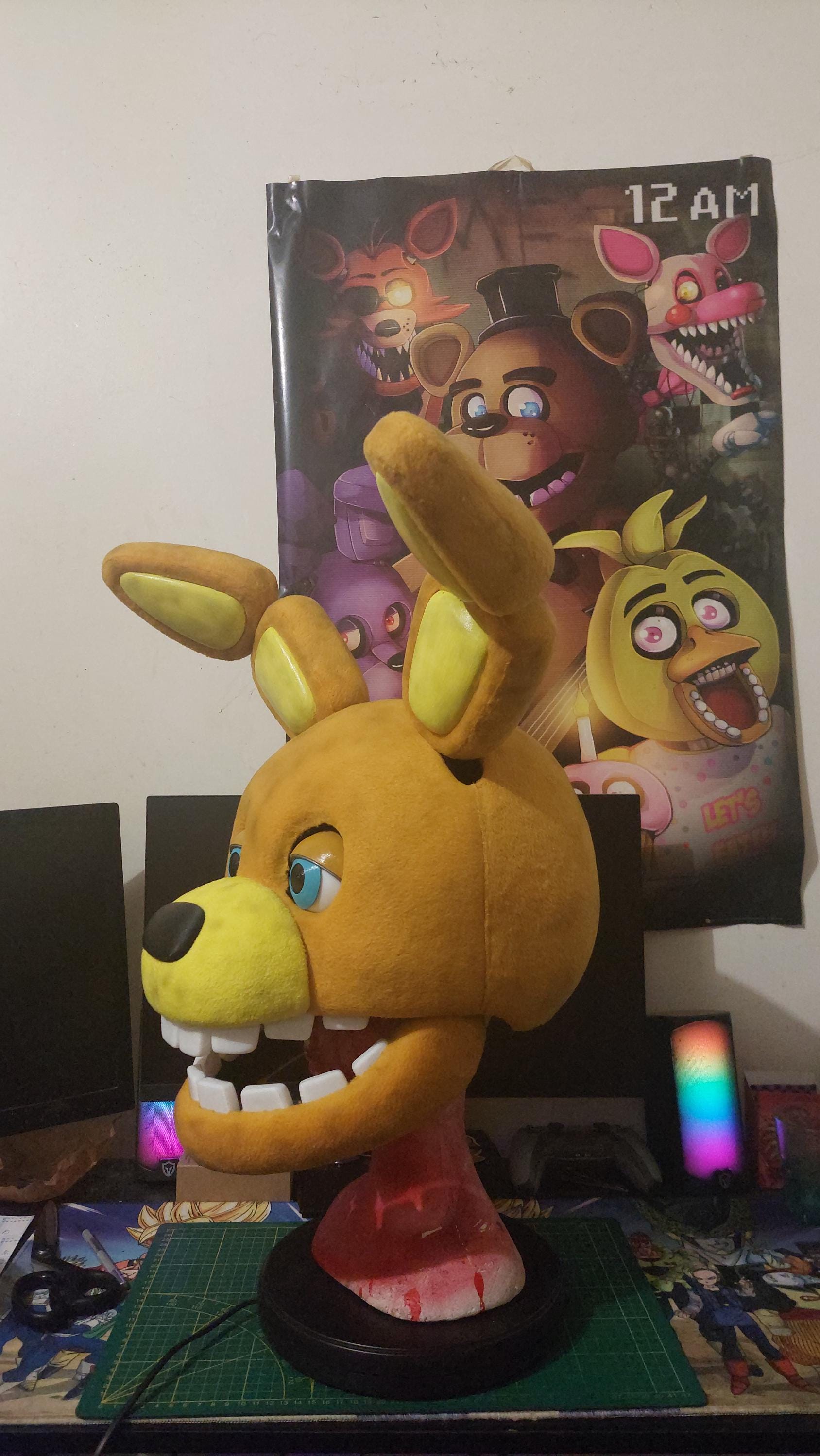 Yellow Rabbit Cosplay Head (FNAF Movie Picture Version) - Etsy