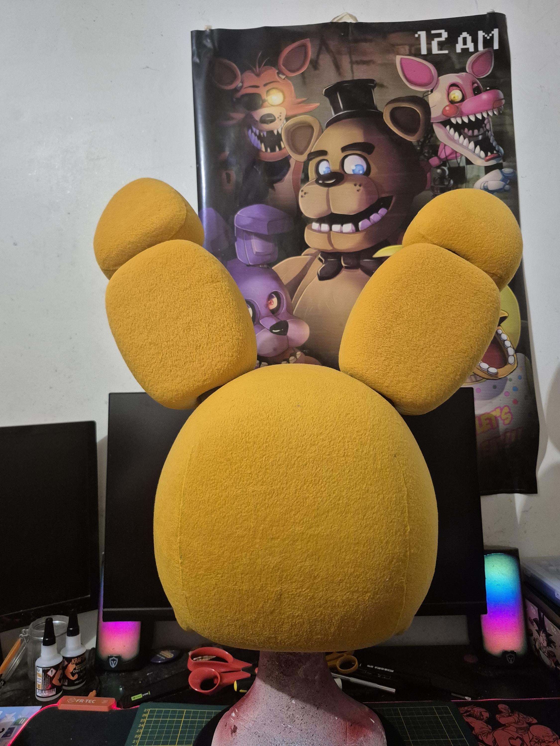 Yellow Rabbit Cosplay Head/hands Bundle (FNAF Movie 2 Version) - Etsy