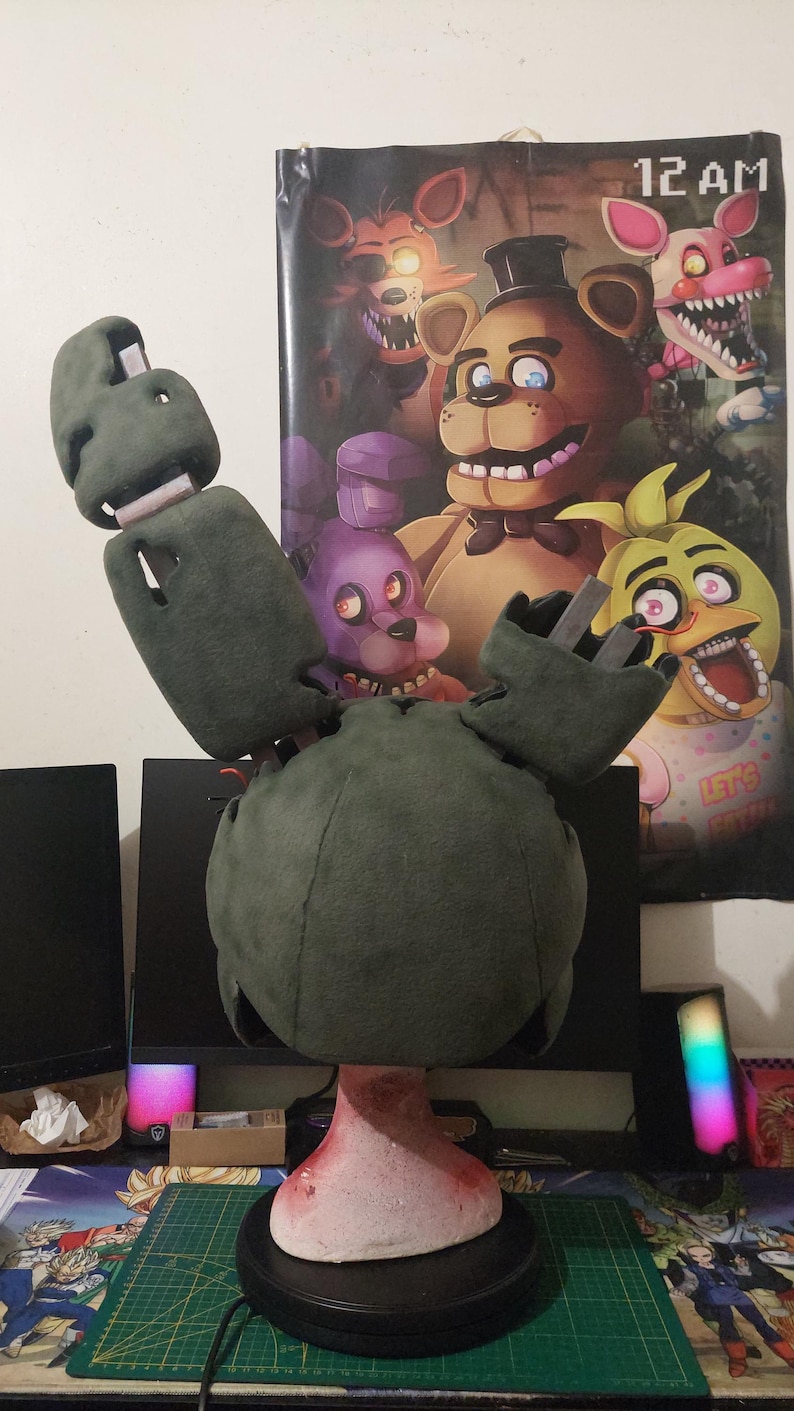 Springtrap Neck Springtrap Cosplay Head - Etsy