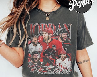 Retro 90s Bootleg Jordan Staal  #11 Carolina Hurricanes Vintage Comfort Colors Shirt