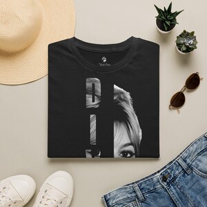 Brigitte Bardot Portrait Tee | Diva Graphic T-Shirt image 3