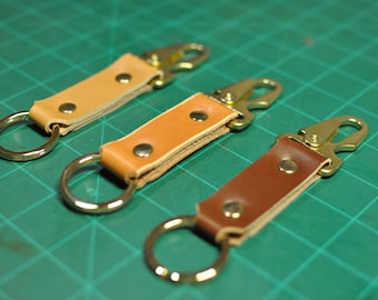 Leather Key Ring with Bottle Opener