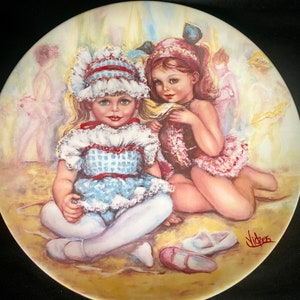 Vintage Limited Edition Little Girl Dancer Teller