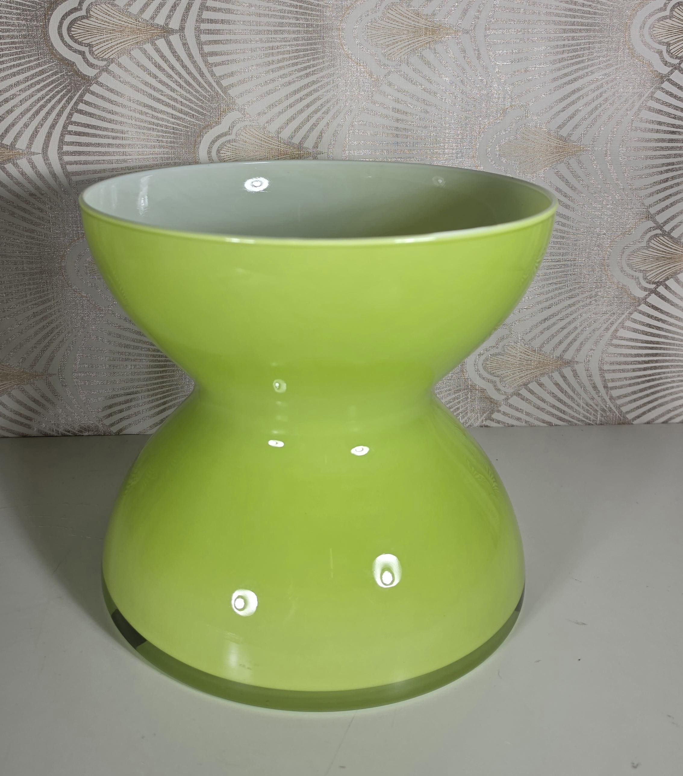 Anne Nilson , XXL Diablo Vase, Vintage Ikea Handmade Glass - Etsy