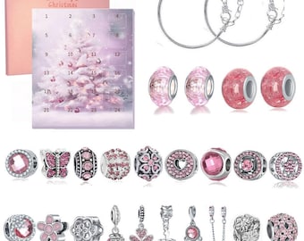 Advent Calendar For Girls Christmas Countdown 24 days of Christmas Advent Countdown  Kids Advent Calendar For Adults Women Charm Jewelry