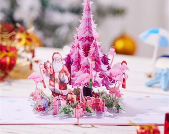 Pop Up Christmas Card 3D Holiday Card Christmas Pop Up Card Fun Christmas Card 3D Christmas Card