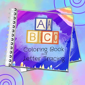 Coloring book & Alphabet Tracing | Animals Coloring Book | Coloring Pages | Printable Coloring | Kids Coloring pages | Digital Coloring |