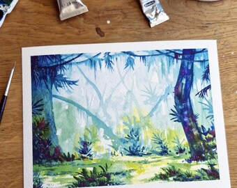 DRUK ARTYSTYCZNY HD: Klasyczna dżungla