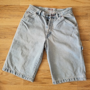 US40 Jeans shorts Skate 90s Denim Baggy shorts Vintage size 34