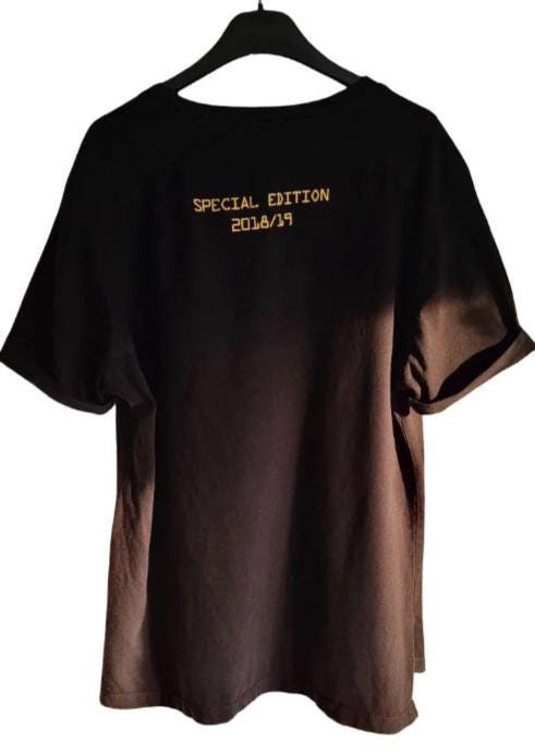 Vintage Fendi Roma Logo T-shirt, Black Made in Italy Luxury