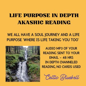 Scottish Celtic UK Psychic. Life Purpose Reading, Akashic Life Purpose Reading, Akashic Reading, What is my Life Purpose Reading, Psychic