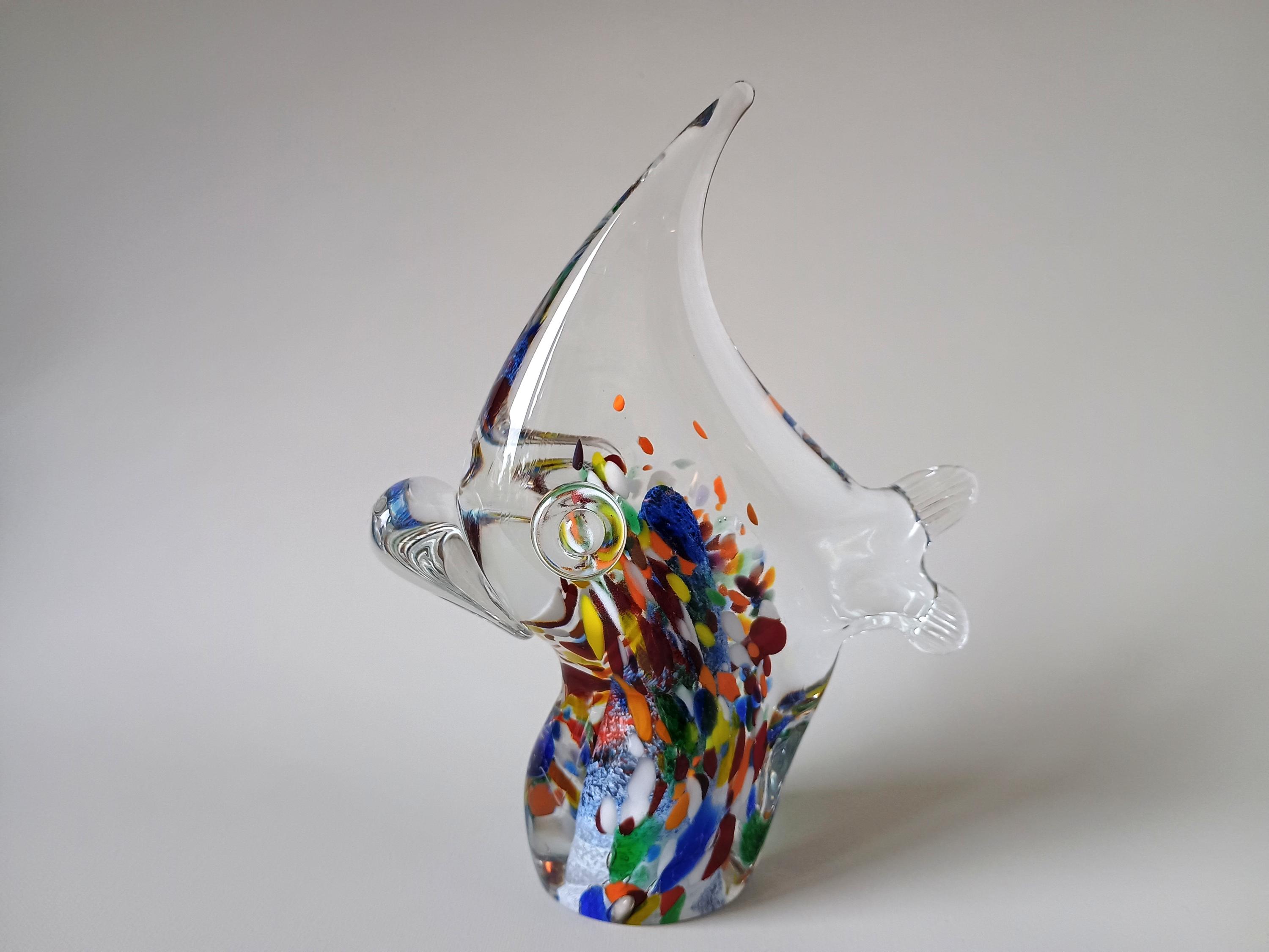 Mihai Topescu アートガラス花瓶 Vintage Mihai Topescu Art Glass Floral Landscape Vase | Chairish