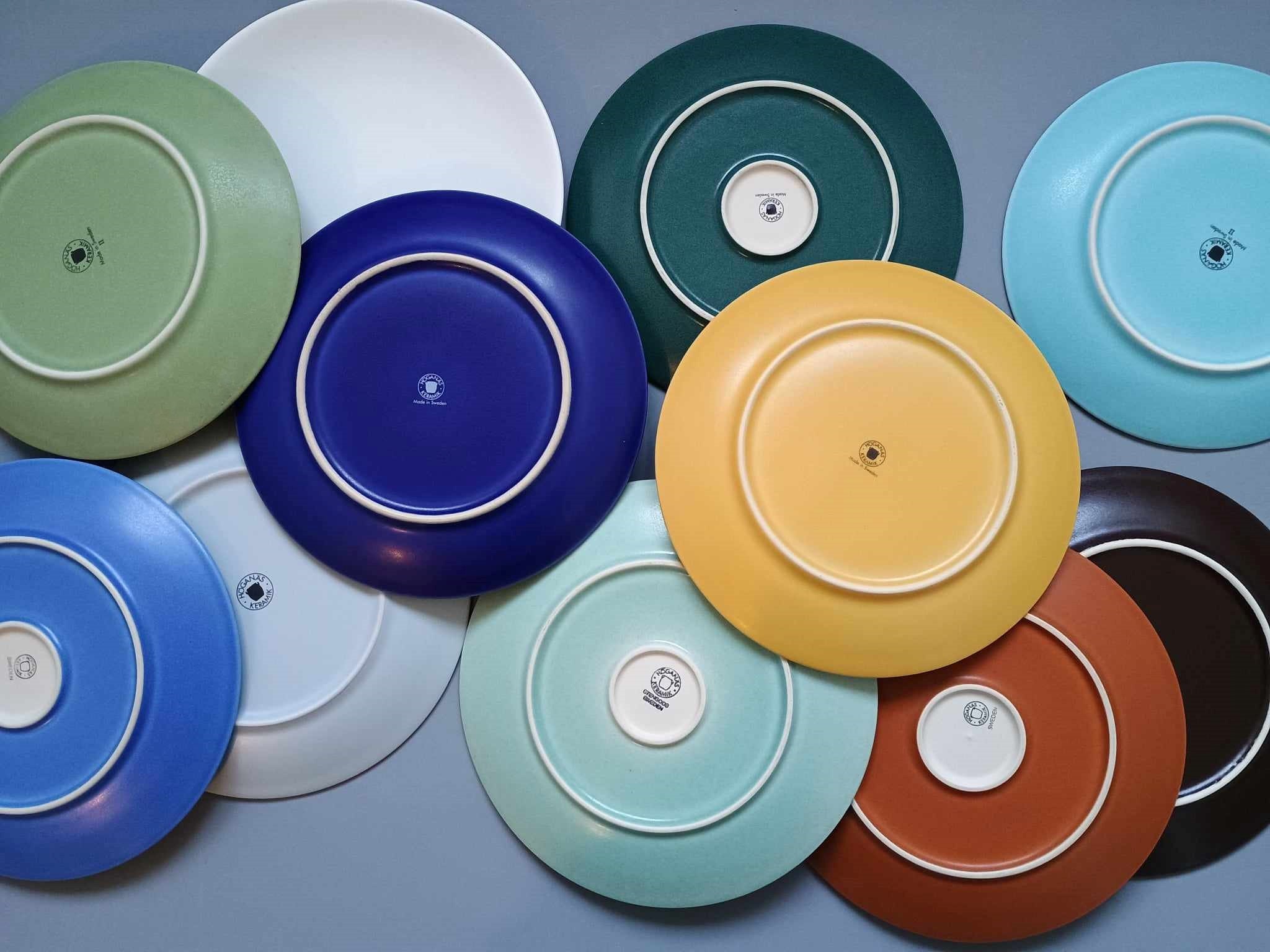 Höganäs Keramik - Plate D-20 Cm - Höganäs Collection Sweden