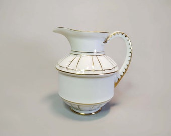 Offenbach Gold decor Creamer - Bing & Grøndahl Copenhagen Denmark 1950s