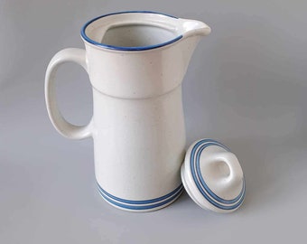 DART Gustavsberg - Coffee Pot - Hand Painted - Stig Lindberg Gustavsberg Sweden In production 1977-1987