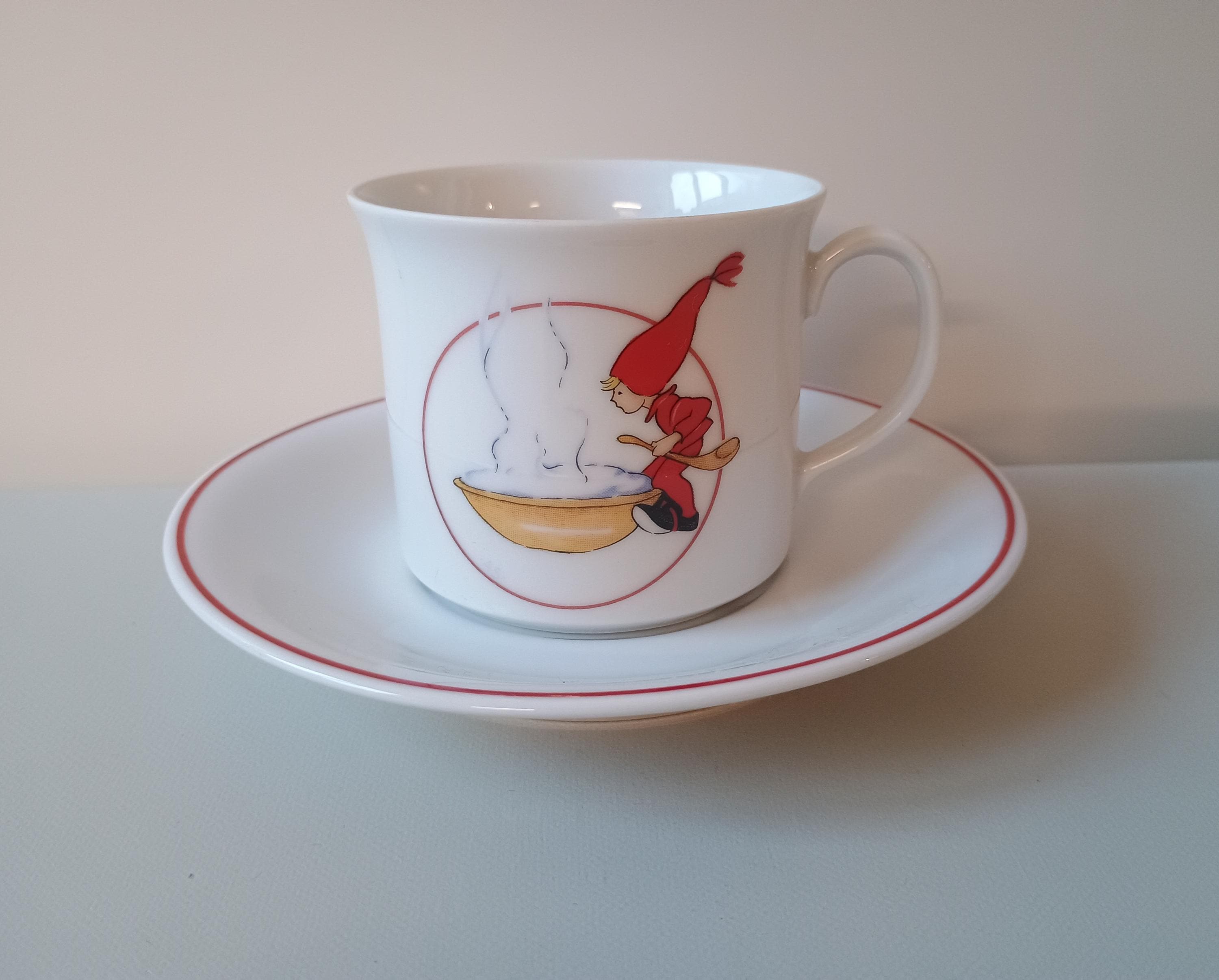 Rorstrand Cup and Saucer - Etsy