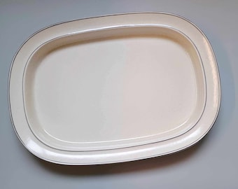 BIRKA Gustavsberg - Fuente gigante para servir / Fuente para horno - Stig Lindberg - BIRKA Gustavsberg Suecia - En producción 1973-1995