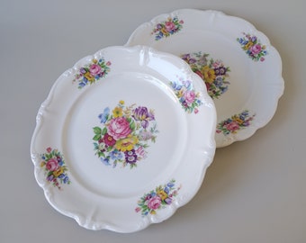 Rosenthal POMPADOUR - SET of 2 Plates D-21 cm - Rosenthal Selb-Bavaria POMPADOUR Germany 1930-40s