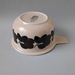 RUIJA Arabia Finland Sauce Boat / Gravy Boat Hand Painted Ulla Procopé 1975-1981 image 7