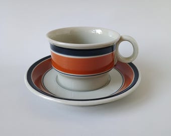 Vintage Höganäs Keramik Bowls - Set of 4 IRIS - Hertha Bengtson