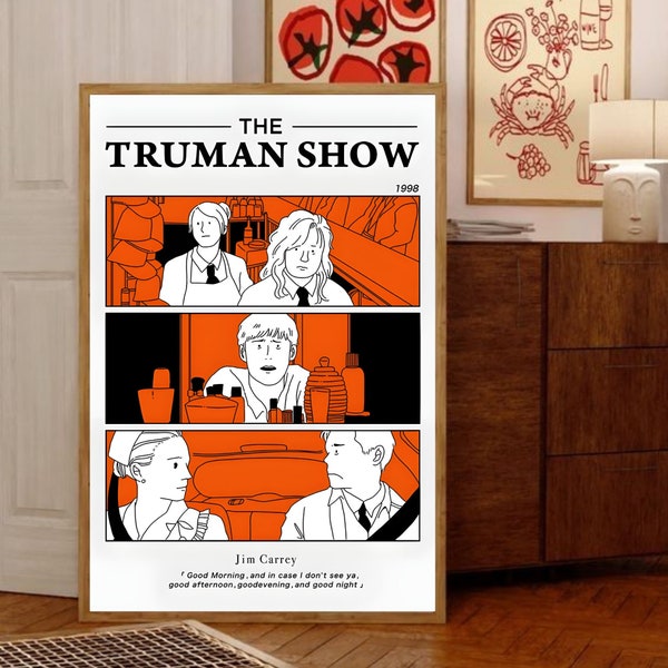 Truman Show Poster Etsy