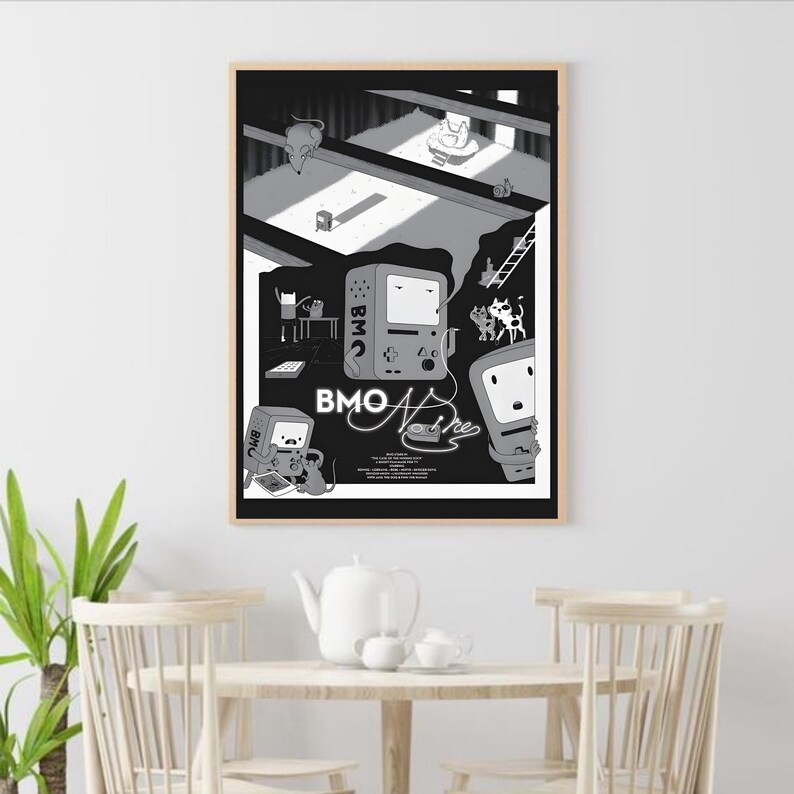 BMO Poster, Adventure Time Poster, Adventure Time BMO Digital Print ...