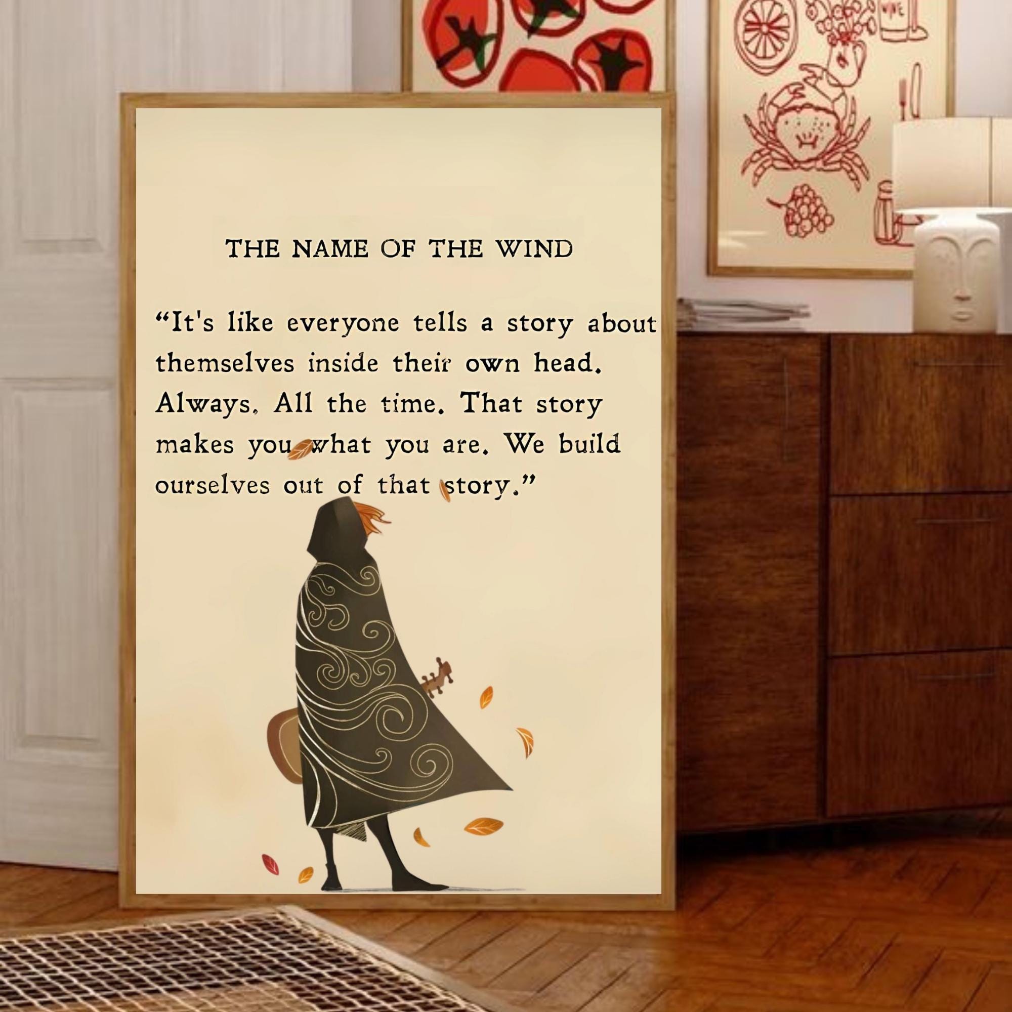 The Name of the Wind Poster, Kvothe Poster, the Name of the Wind