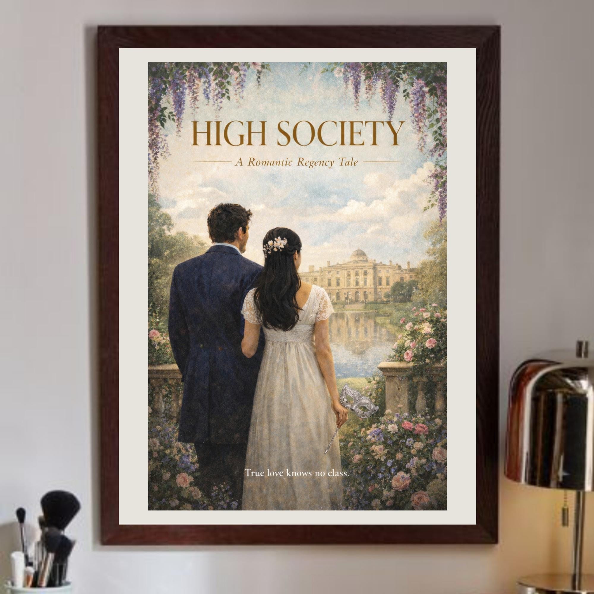 Benedict and Sophie Poster, Regency Era Wall Art, Vintage Romantic Wall ...