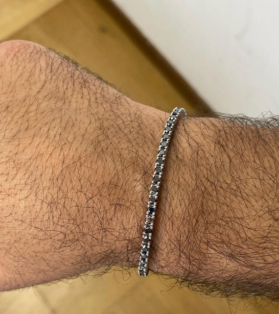 carat 14 carat diamond tennis bracelet