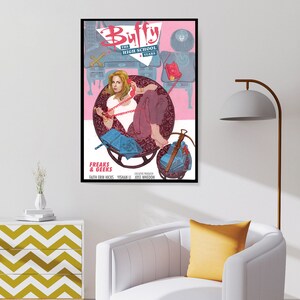 Buffy the Vampire Slayer Movie Poster, High Quality Canvas Prints, Wall