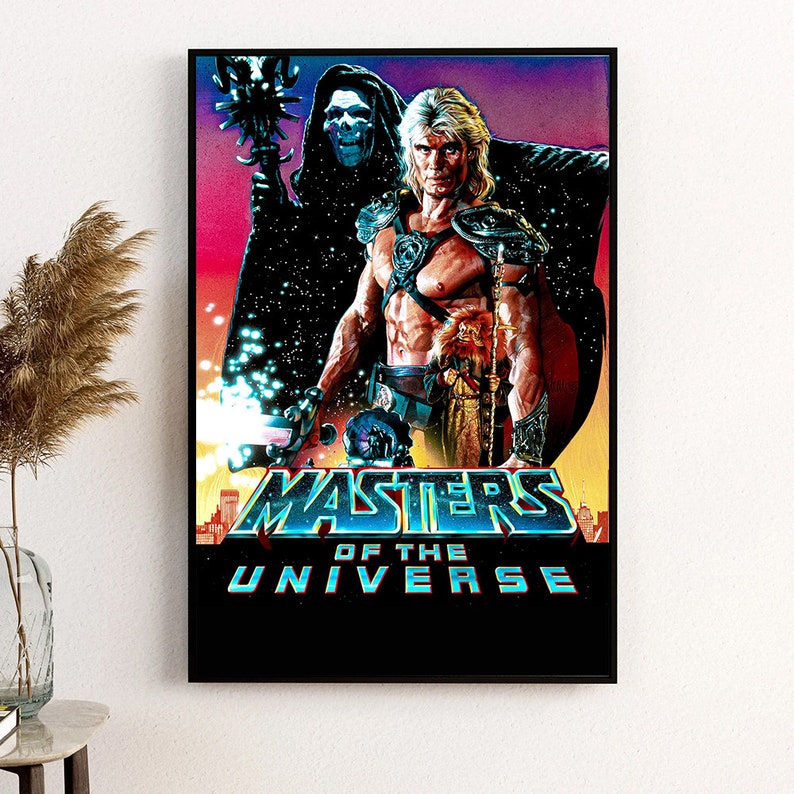 Masters of the Universe 1987 movie Poster, High Quality Canvas Prints