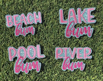 Toppa glitterata della collezione Summer Bum