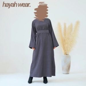 Abaya Turkish style, Abaya, Abaya For Women, Abaya Set, Abayas, Eid Dress, Eid Gifts, Modest Dress, Muslim Prayer Dress afbeelding 5