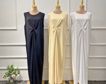 Sleeveless Inner Dress, For Under Abaya Or Jilbab