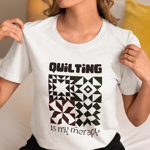 Sewing Fun T-shirt for Sewers, Crafting Tee, Quilting Gift, Sewing Enthusiast Shirt, Seamstress Present, Stitching Apparel, Quilter Therapy