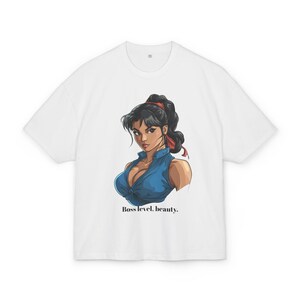 Maglietta grafica con stile cartoon, moda streetwear, maglietta unisex in cotone pesante, regalo unico per lui/lei, abbigliamento ispirato al cosplay