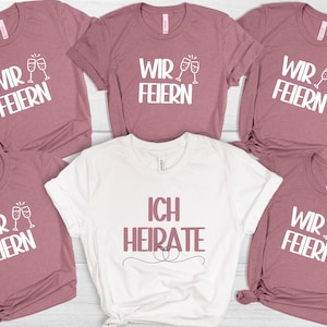 JGA T-shirts, T-shirts for hen parties, T-shirts for bachelor parties, I&#39;m getting married, we&#39;re celebrating