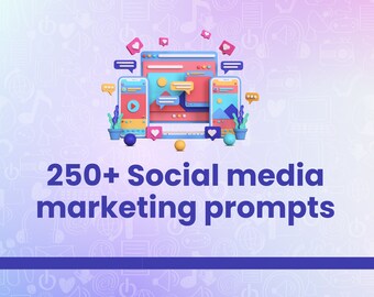 250+ ChatGPT Prompts | Make Money Online with AI | Social media manager | Commercial Use PLR Bundle Lot | Business Idea