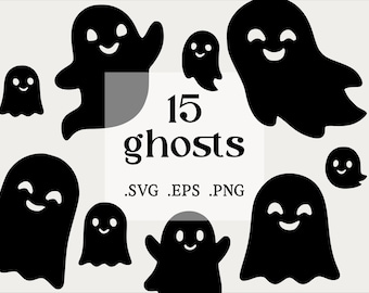Ghost Clipart Bundle