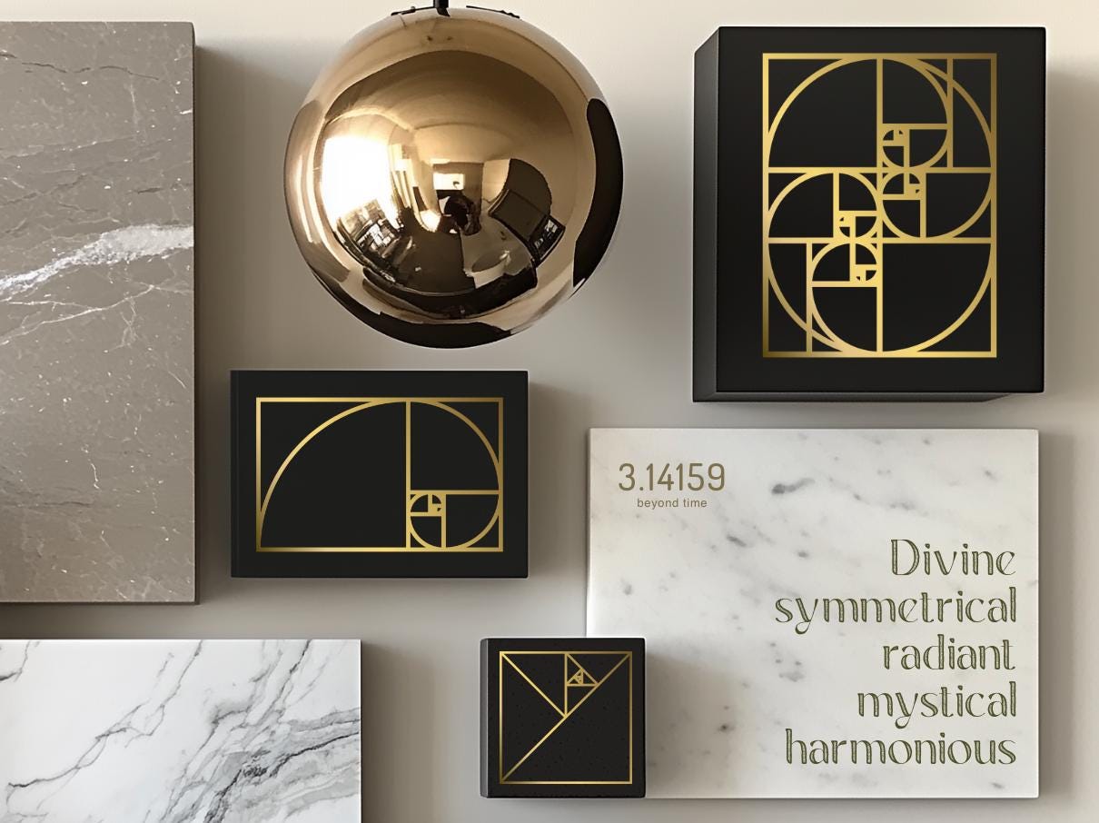 GOLD Golden Ratio Stencil Bundle, SVG & PNG File Formats - Etsy