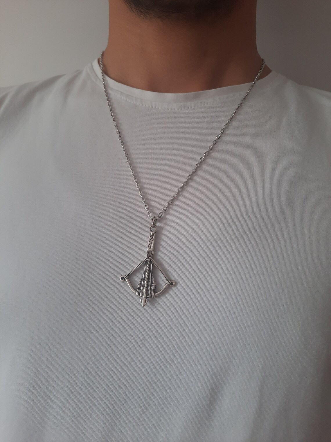 Brass Wire Bow Necklace - Free Range and Feral main image 0