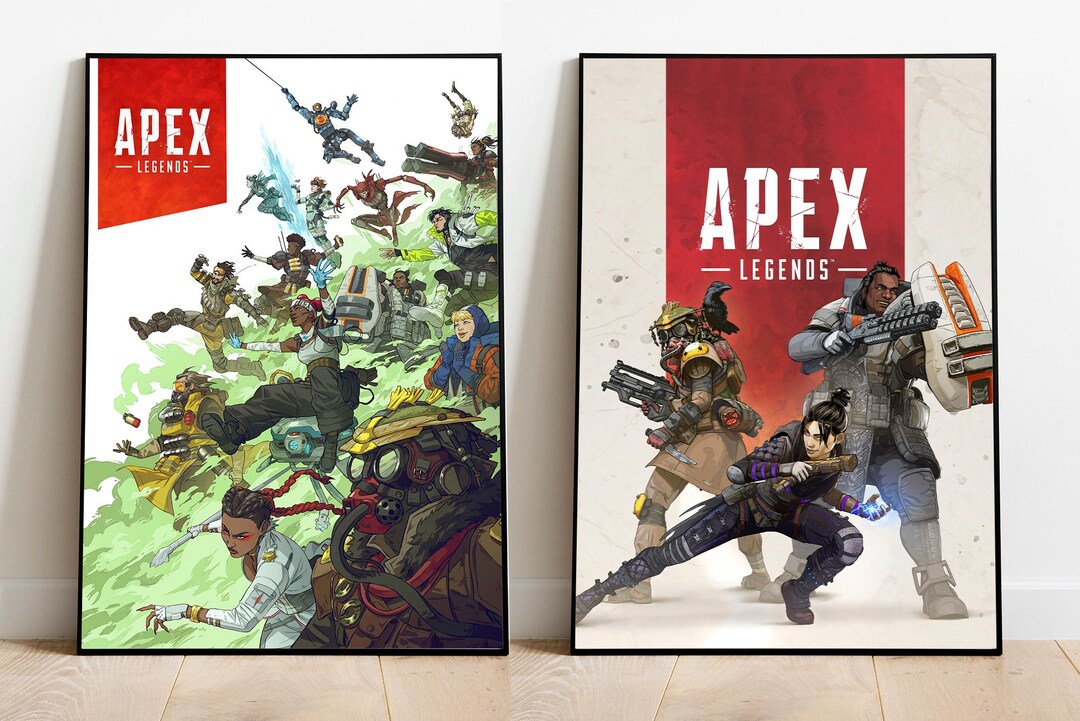 Apex Legends Printed Poster, Apex Legends Art Print, Gaming Wall Art ...