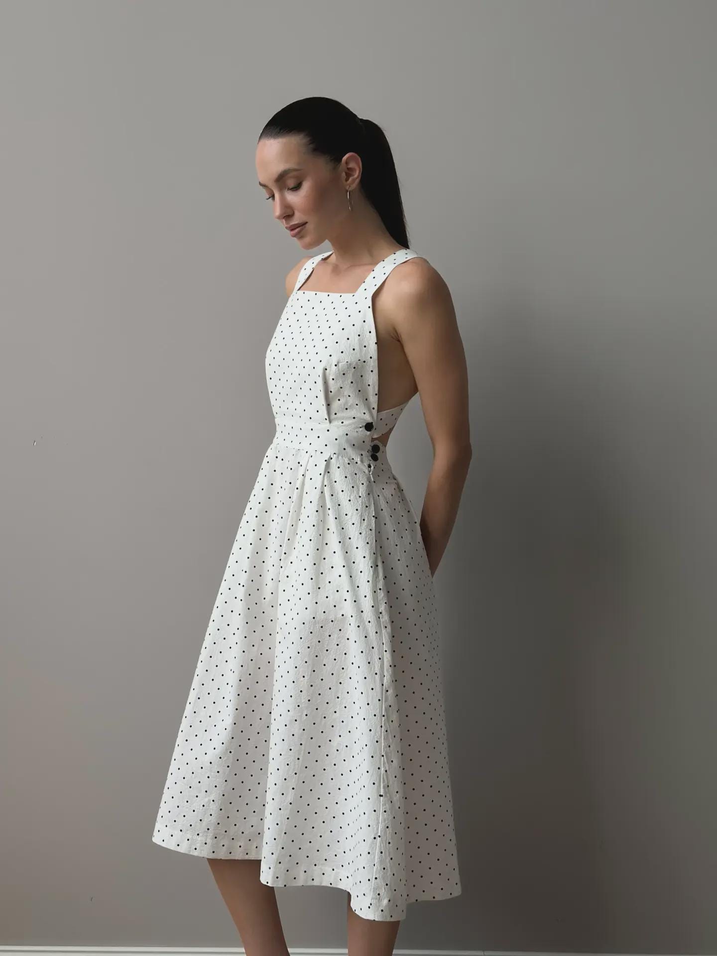white christmas dresses Cotton Strappy Maxi Dress – Boho Byrd Co main image 0