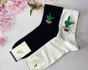 Men’s christmas socks “F*ck” holiday print