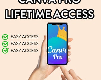 Accesso a vita a Canva Pro legittimo al 100% (account Premium)