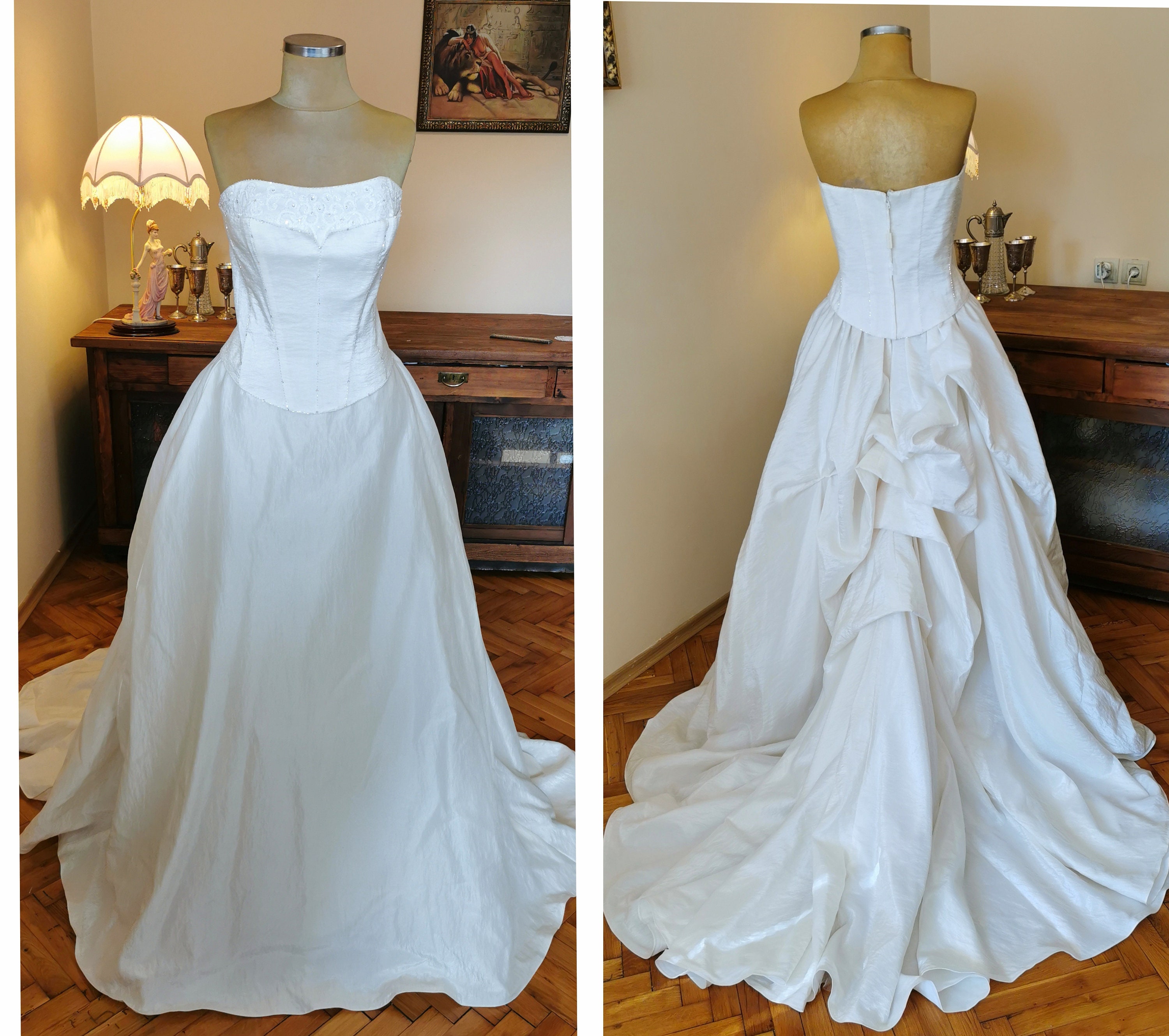 Weidding Designer Gotic Styl Dress,, Amanda 